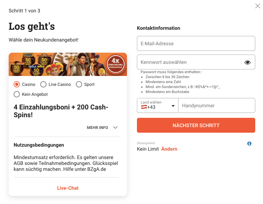 LeoVegas Casino Login 